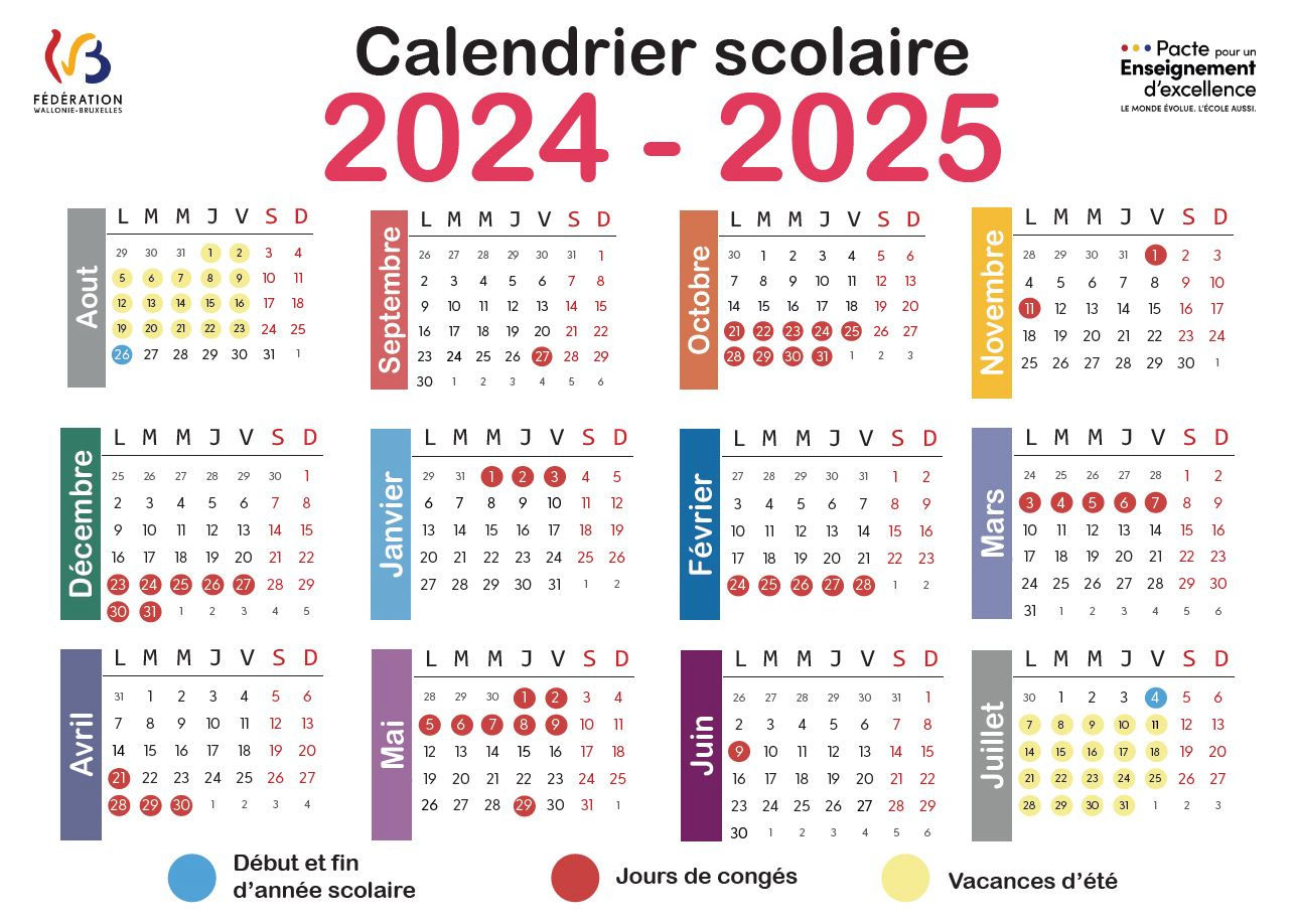 Calendrier scolaire